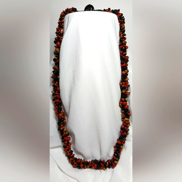 Sajen 925 Sterling Silver Multi Gemstones Necklace - Picture 4 of 8